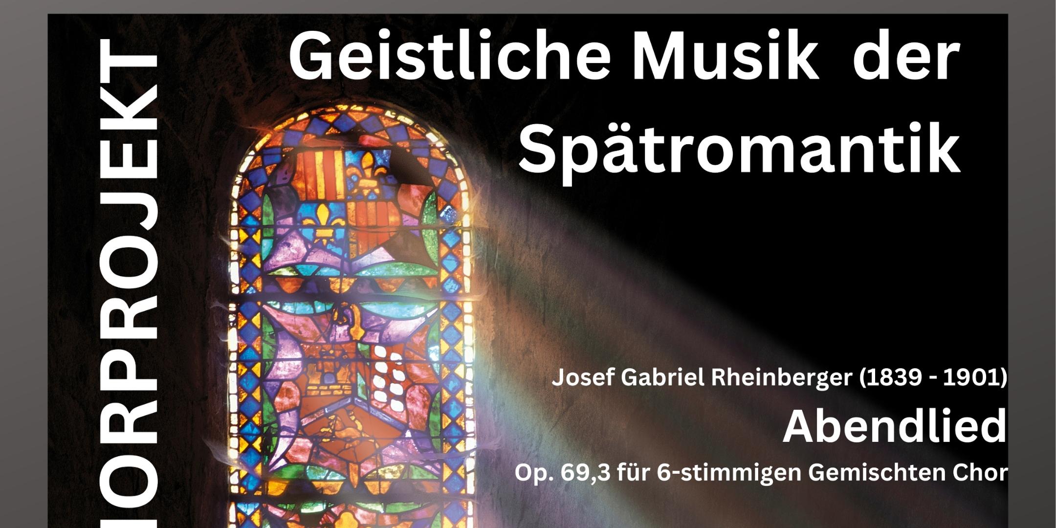 Geistliche Musik der Spätromantik